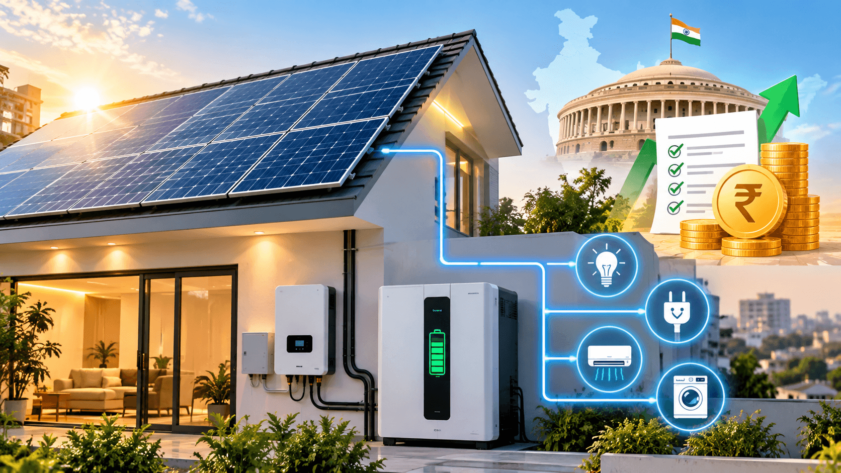 PM Surya Ghar 2.0: Battery Storage & Subsidy Changes (2026)