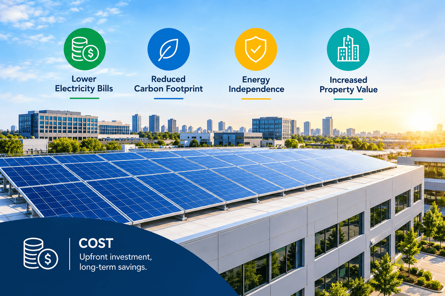 Solar Panels for Commercial Use: Cost & Benefits (2026)